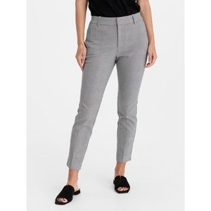 GAP Slim Grey/Black High Rise Ankle Pants